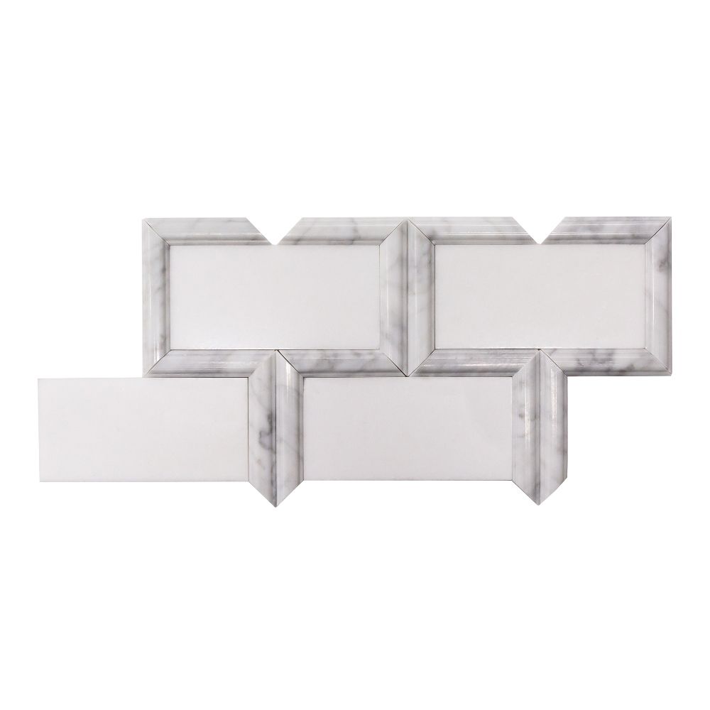 White High Profile 7x15