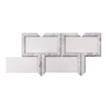 White High Profile 7x15