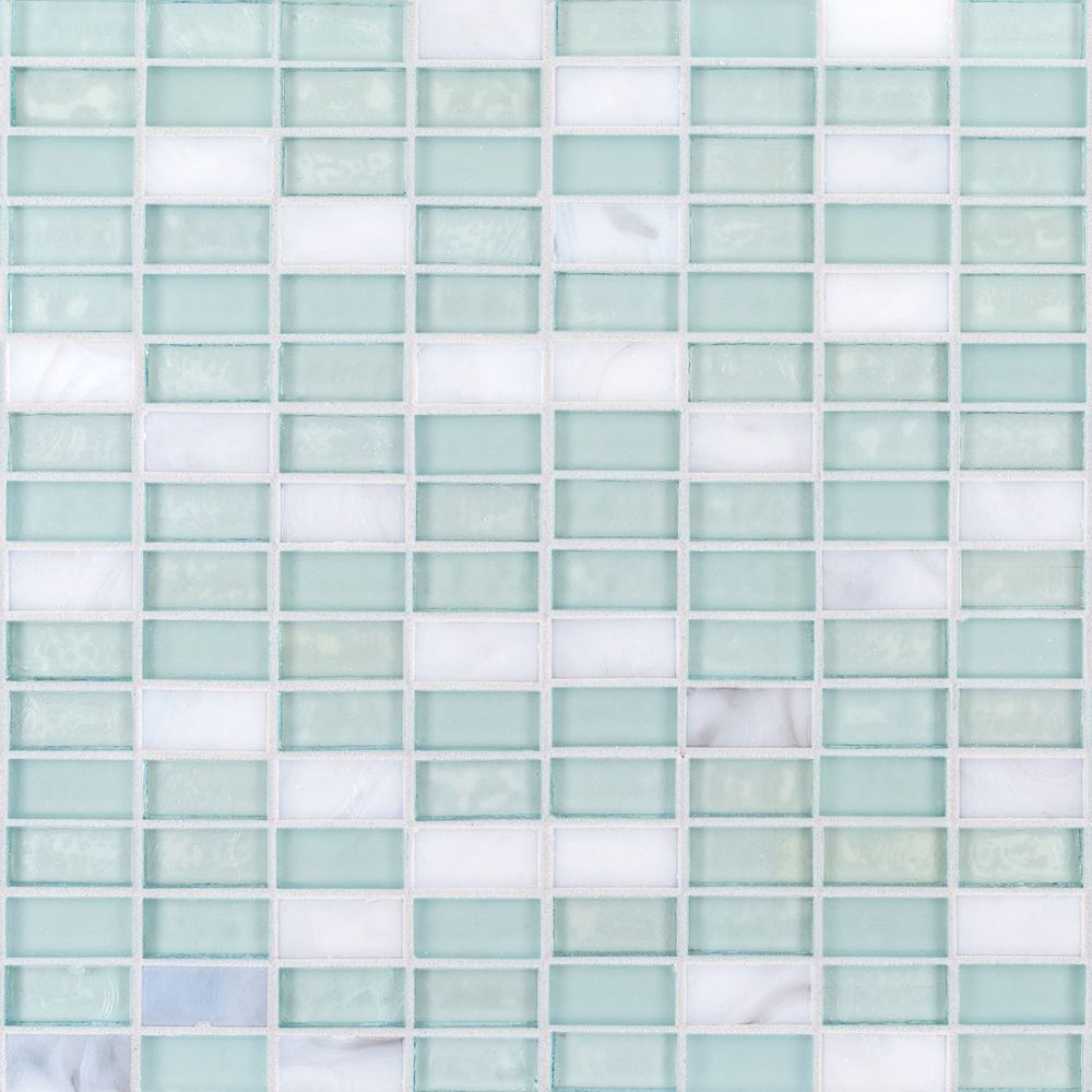 Mo'orea 5/8" Stack Brick Blend 12x12