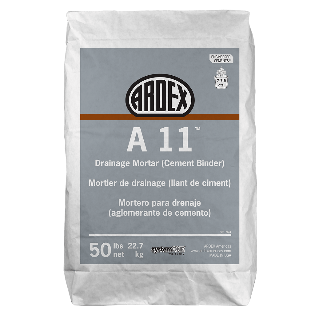 A 11 Drainage Mortar (Cement Binder)