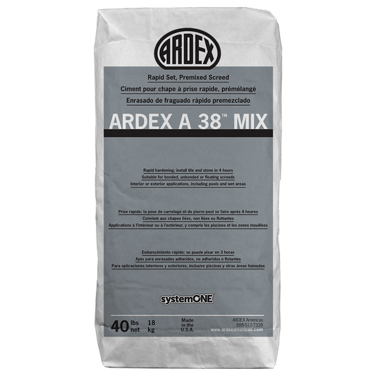 A38 Mix Rapid Setting 3hr