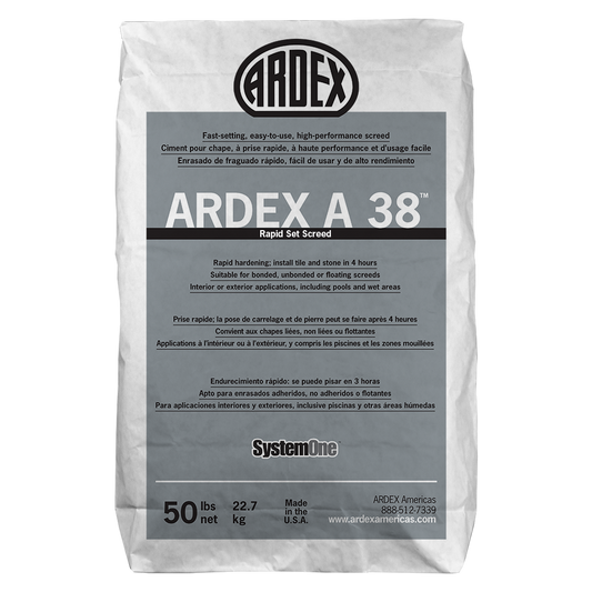 A38 Rapid Set Screed