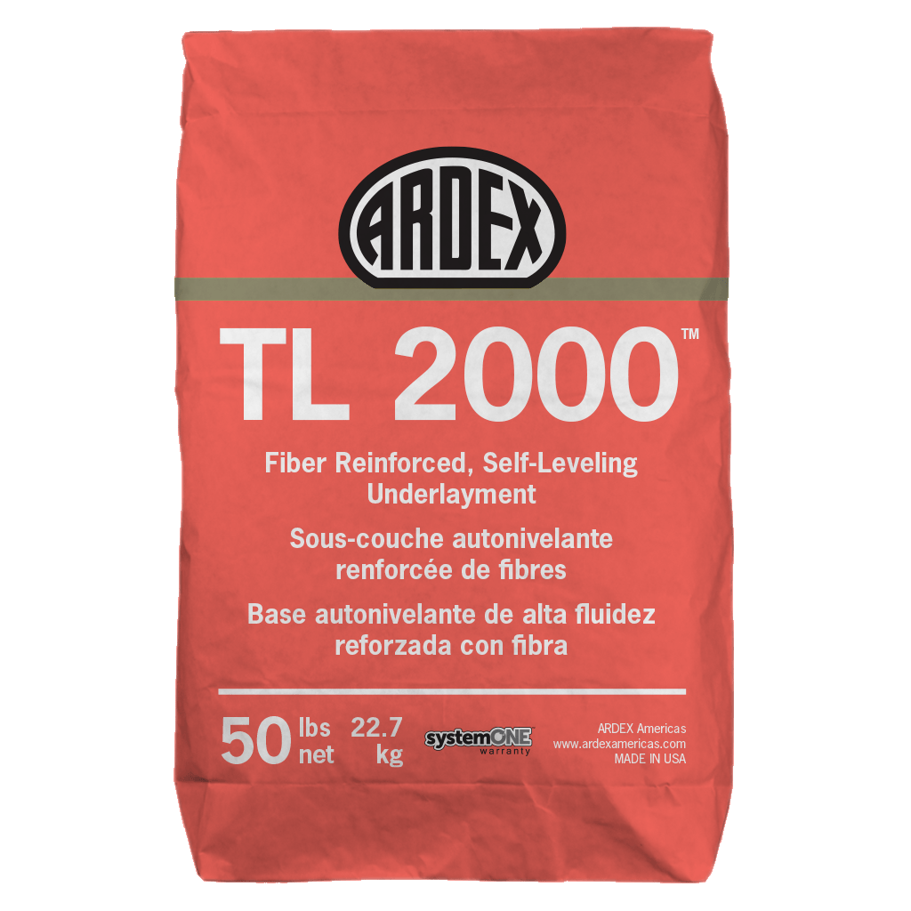 TL 2000 Fiber Reinforced, Self-Leveling Flooring Underlayment