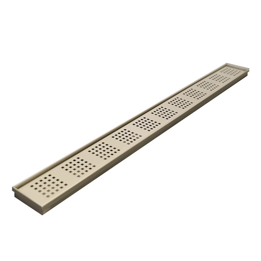 TLT 347 Line Drain Kit Sq Punch Brushed Nickel