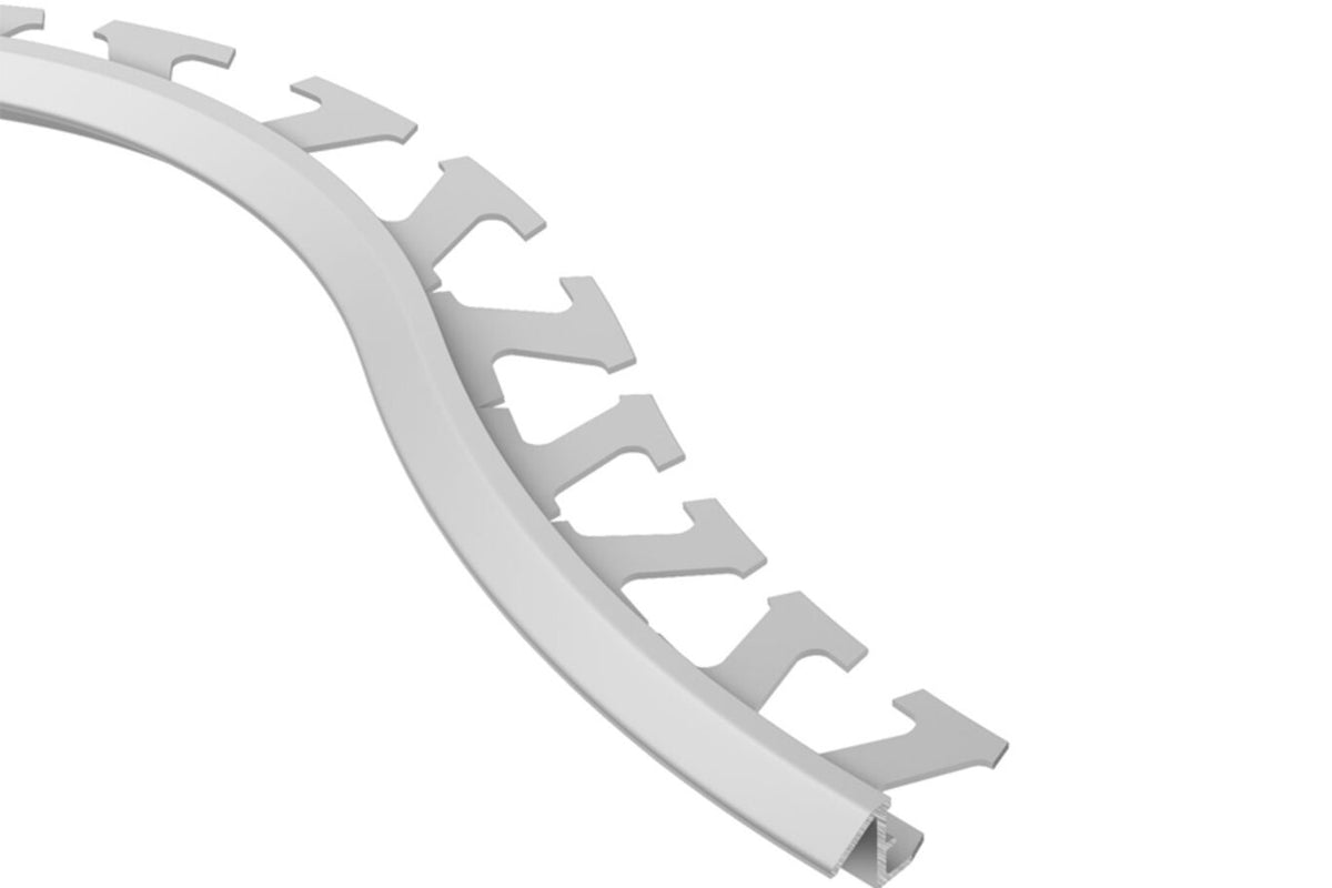 Aluminum Radius Reducer Edge 1/4" 8ft 2in