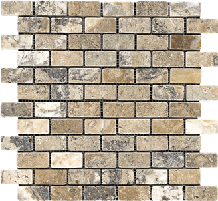 Mocha Onyx 1x2 Tumbled