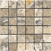 Mocha Onyx 2x2 Tumbled