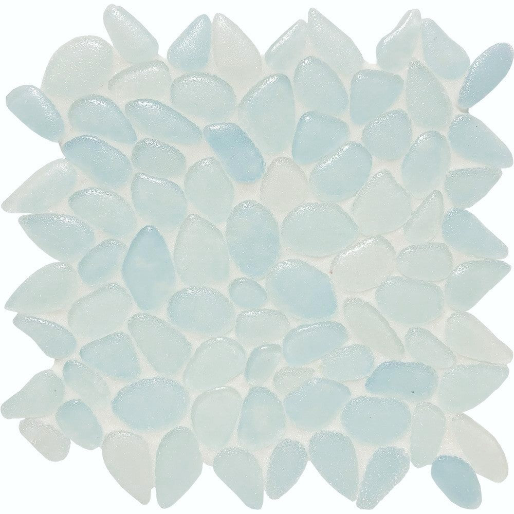 Aqua Blue Pebble 10x10