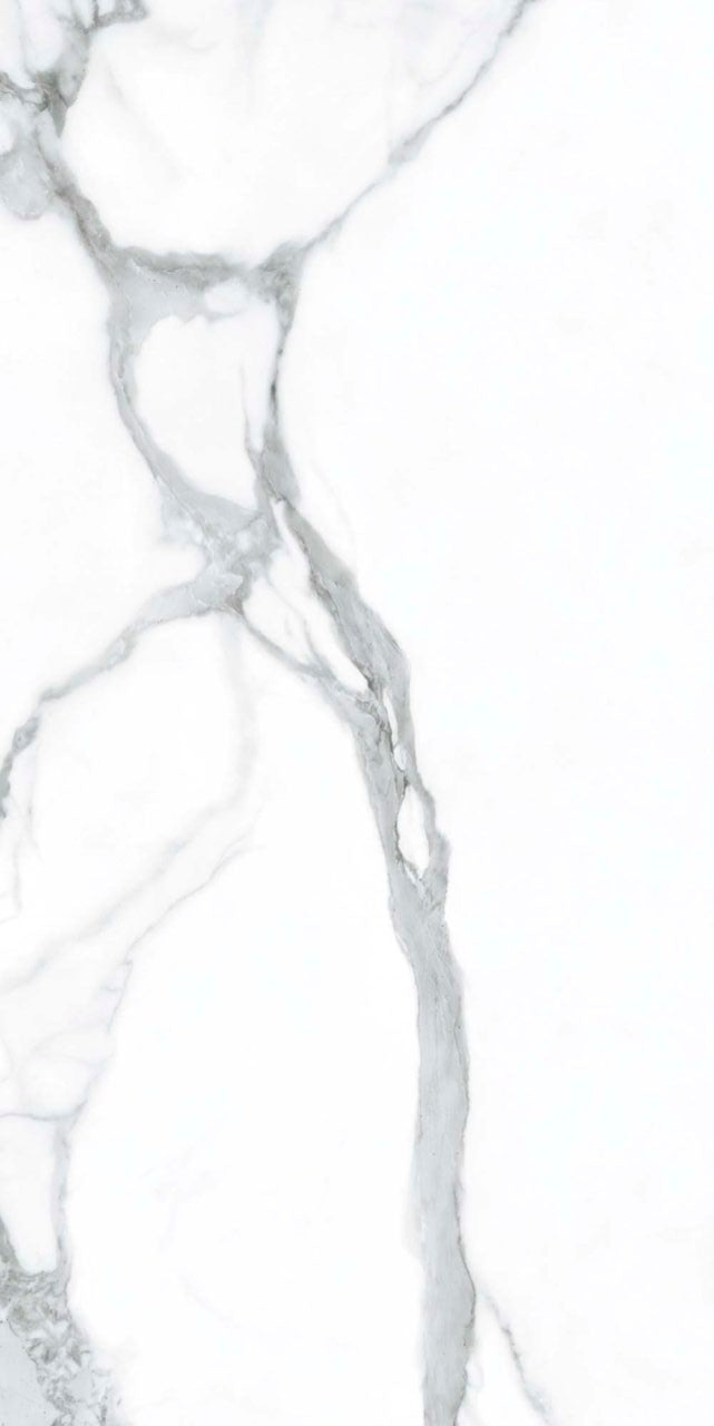 White marble texture with elegant gray veining across the surface.