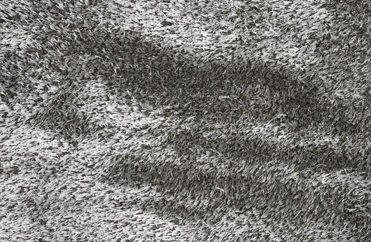 Close-up of a textured gray carpet