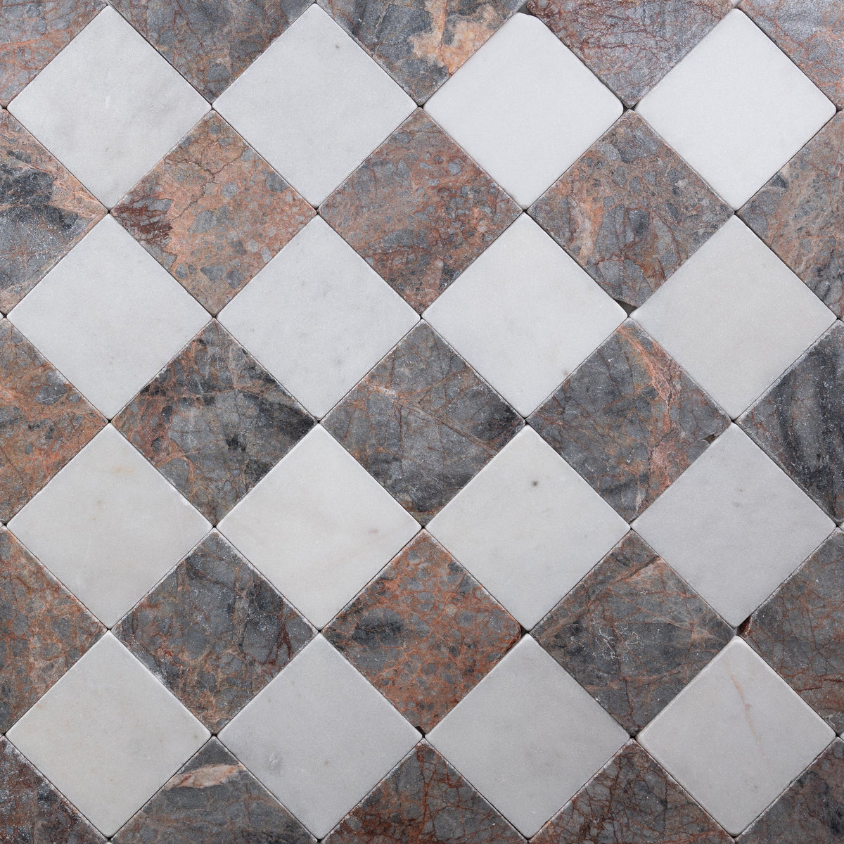 Aura Blue Honed Tumbled 4x4 — Aura Blue