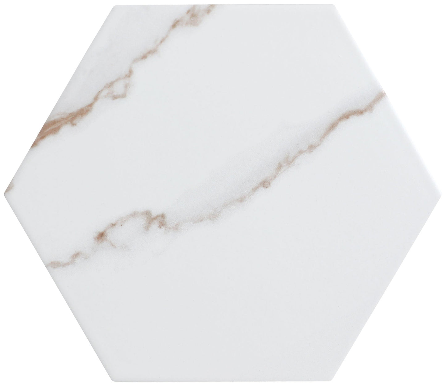 Palmer Ghost White 8x9 Hex