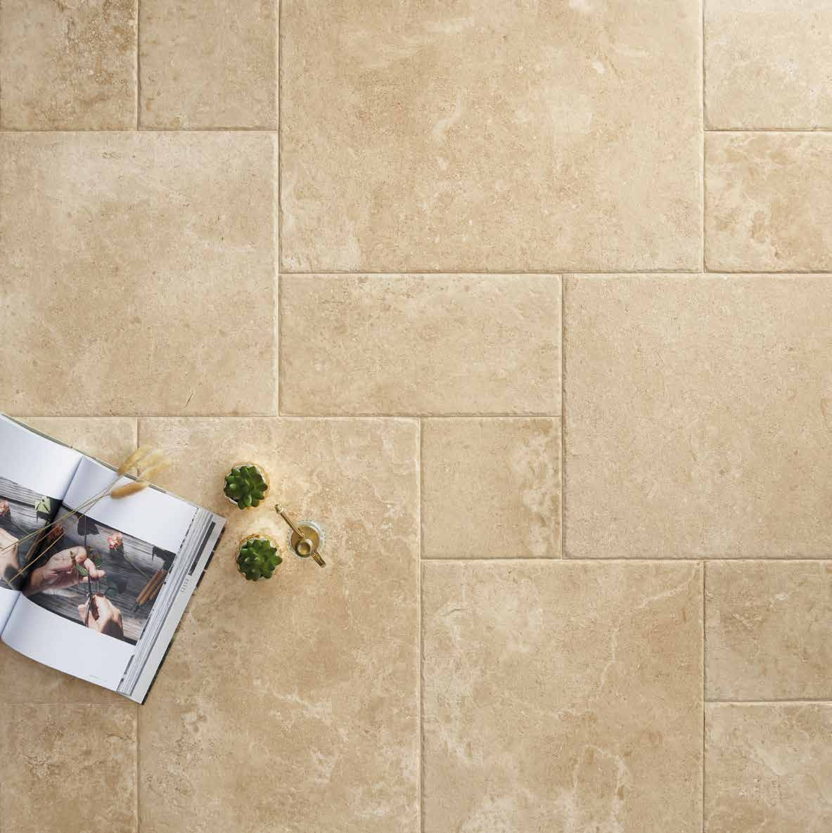 Beige Hexagon 4x4