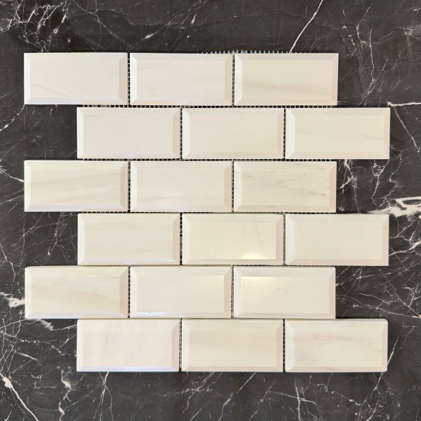 Bianco Dolomiti Brick 2x4 Polished