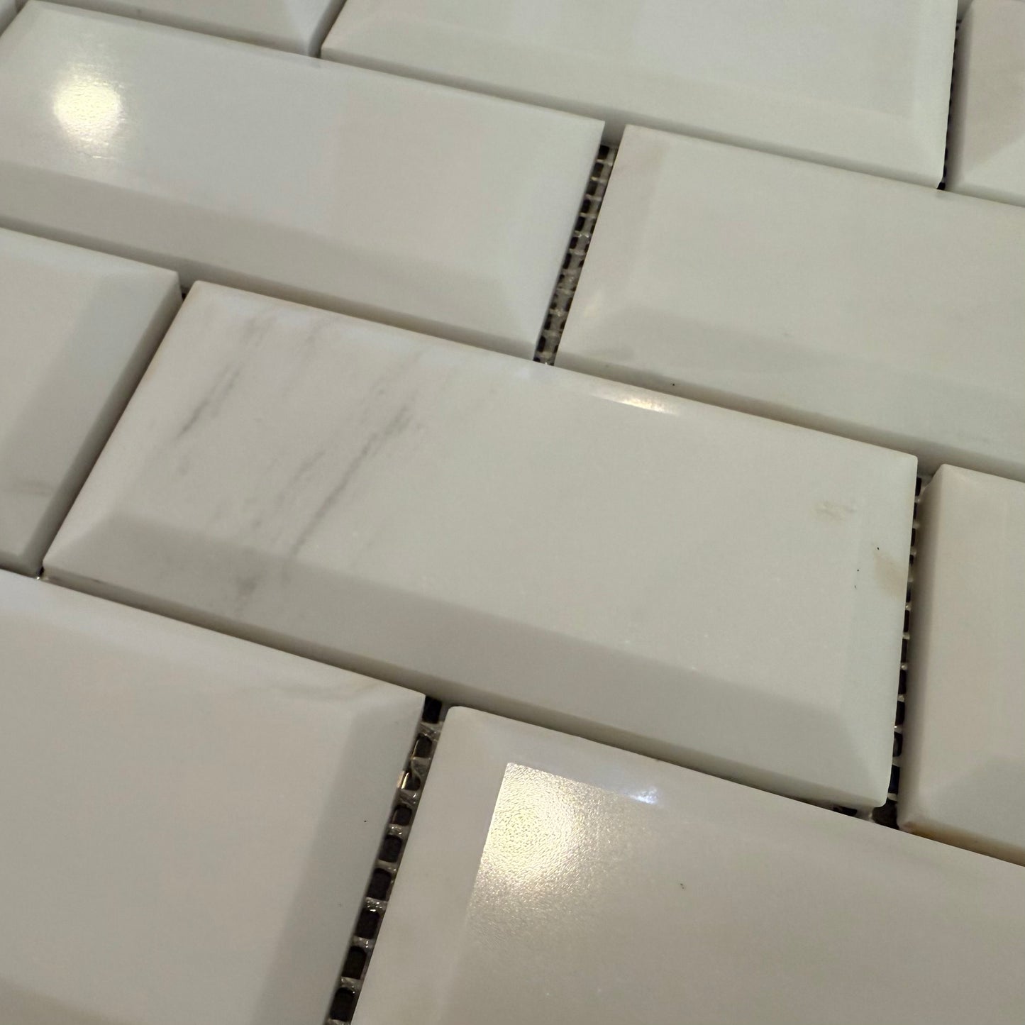 Bianco Dolomiti Brick 2x4 Polished
