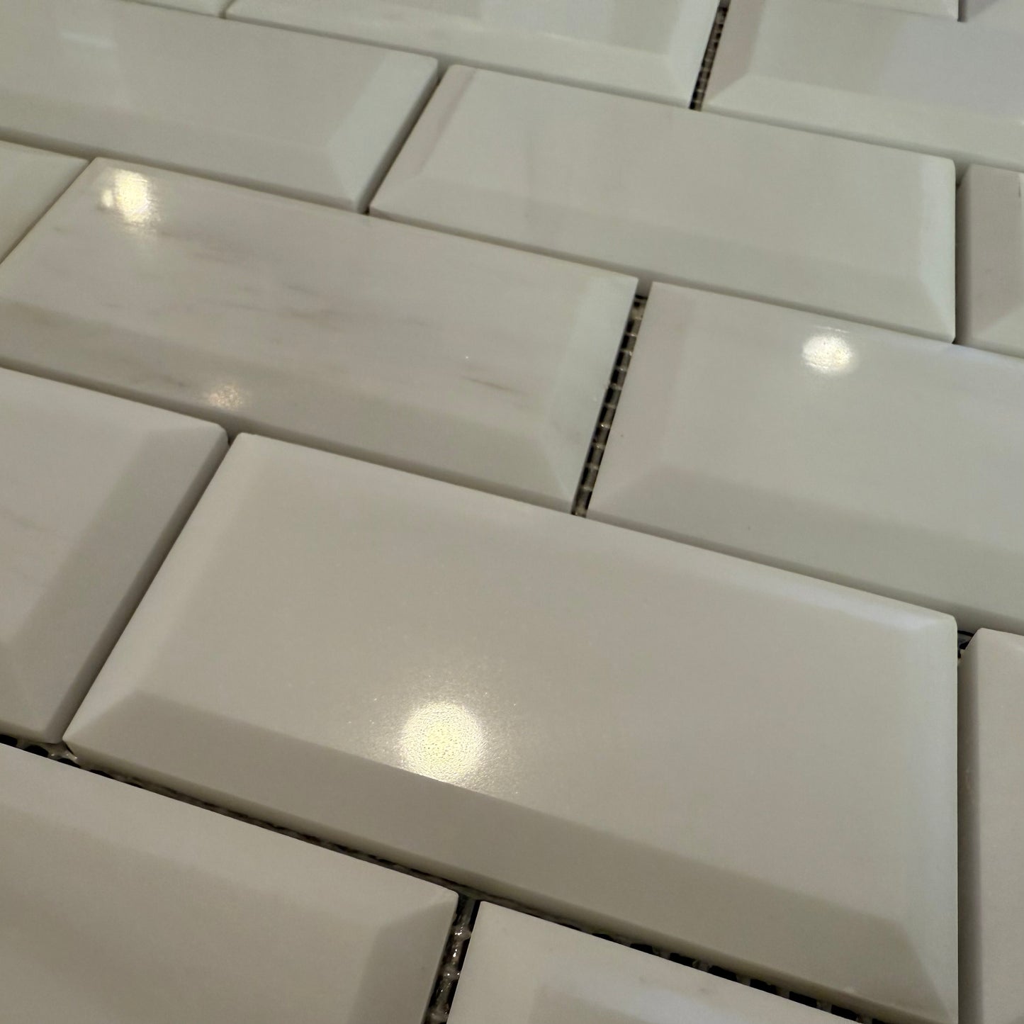 Bianco Dolomiti Brick 2x4 Polished