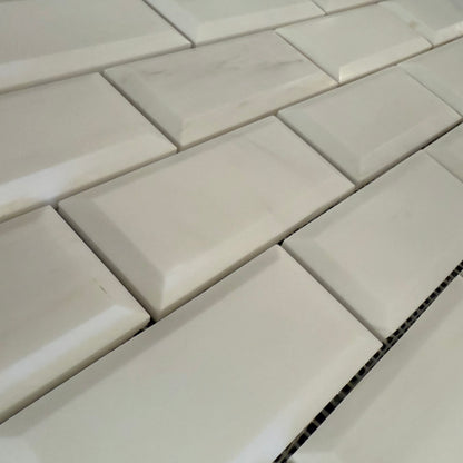 Bianco Dolomiti Brick 2x4 Polished