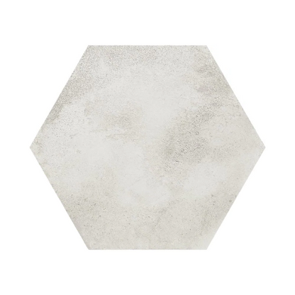 Bianco Hexagon 8x10 Matte