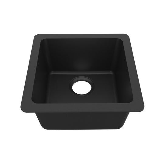 Black Bar/Prep Bowl Undermount Sink 16-5/8"