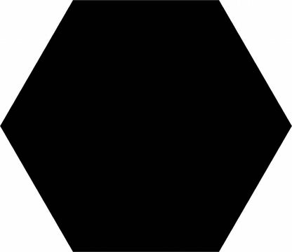 Black Hexagon 8x10