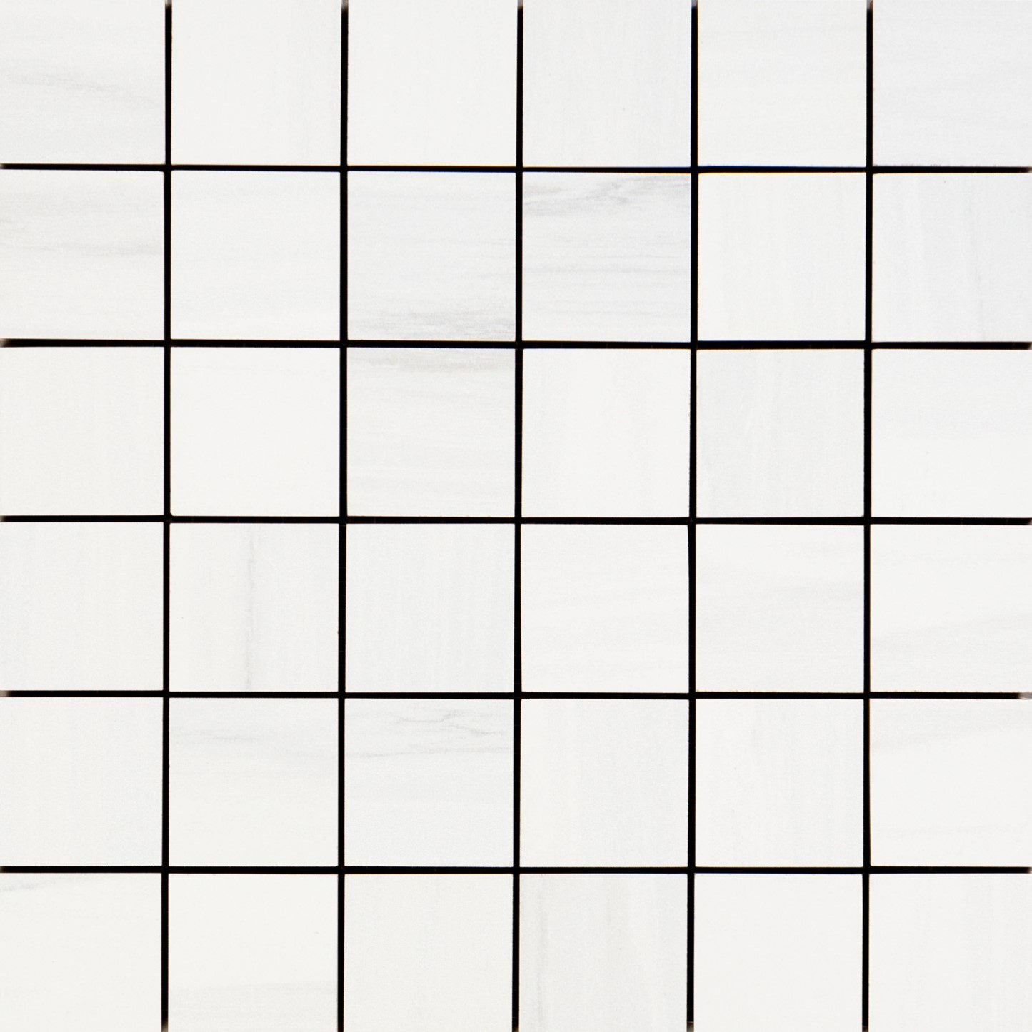 tile mosaic with white squares