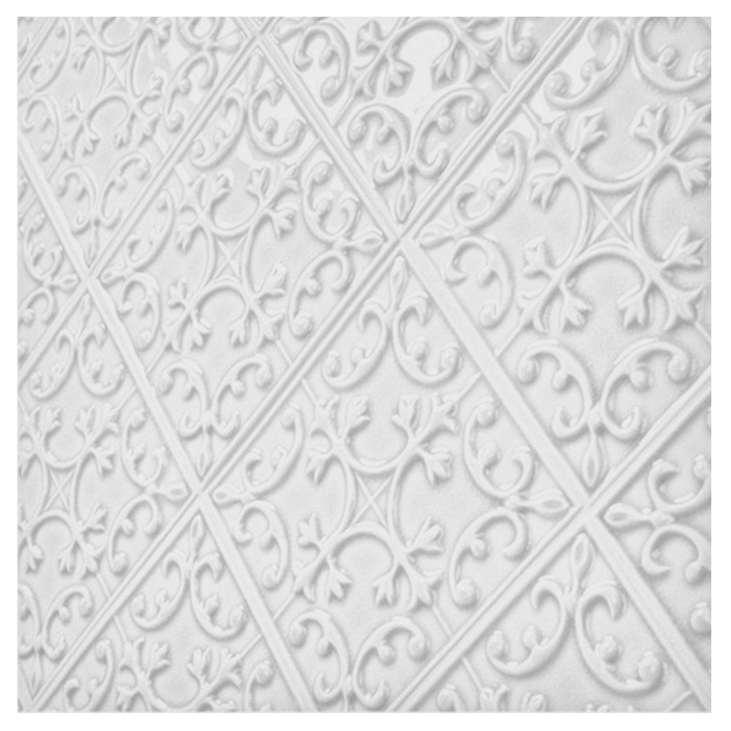Blanco Embossed 6X6 Glossy