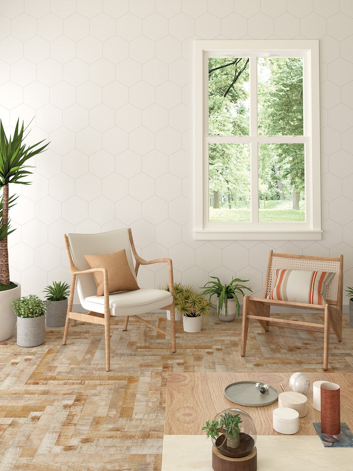Blanco Hexagon 10X11