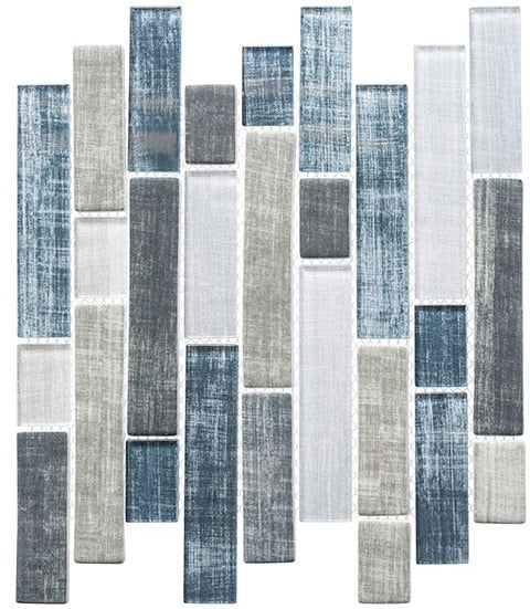 Blue Denim 12x12 Mosaic