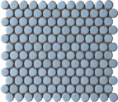 Blue Denim Penny 1x1