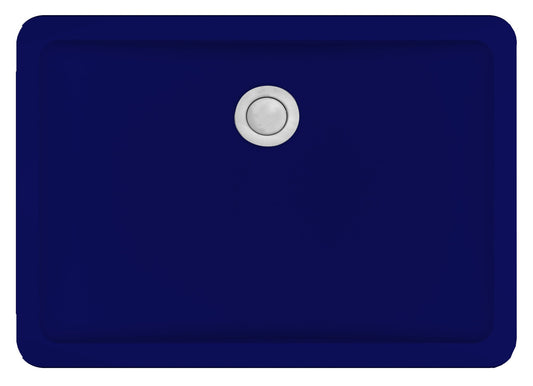 Blue Vanity Bowl Seamless Undermount Sink 20"