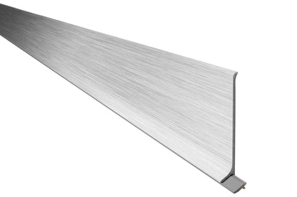 Brushed Stainless Steel Base 6-3/8" 8ft 2in