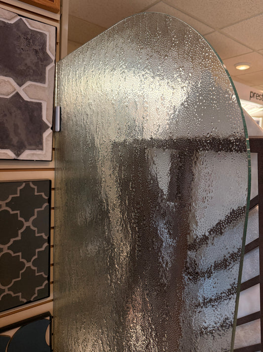 Bubble Glass Shower Panel 30"x72"