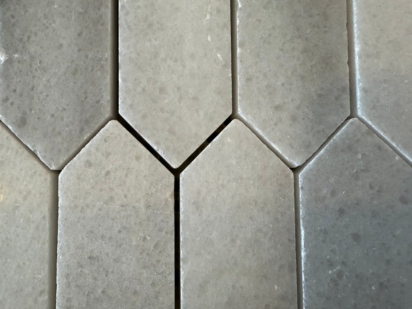 Frost White Baby Picket 1x3 Polished