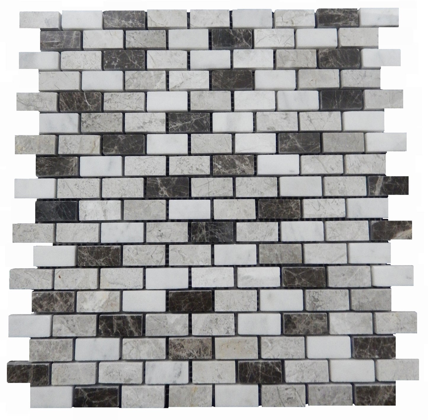 Faberge, Oyster, Casa Bianca Mini Brick 1/2" Polished