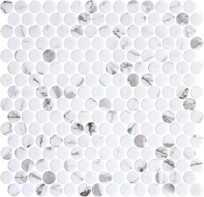 Fashion Spec 3/4" Penny Round Mosaic