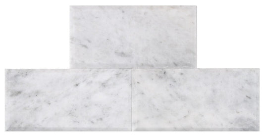 Casa Bianca Beveled 4x8 Honed