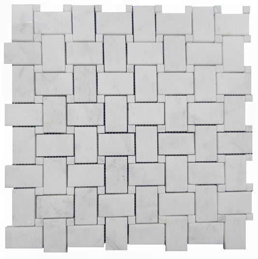 Casa Bianca Basketweave 1.2x2 Polished