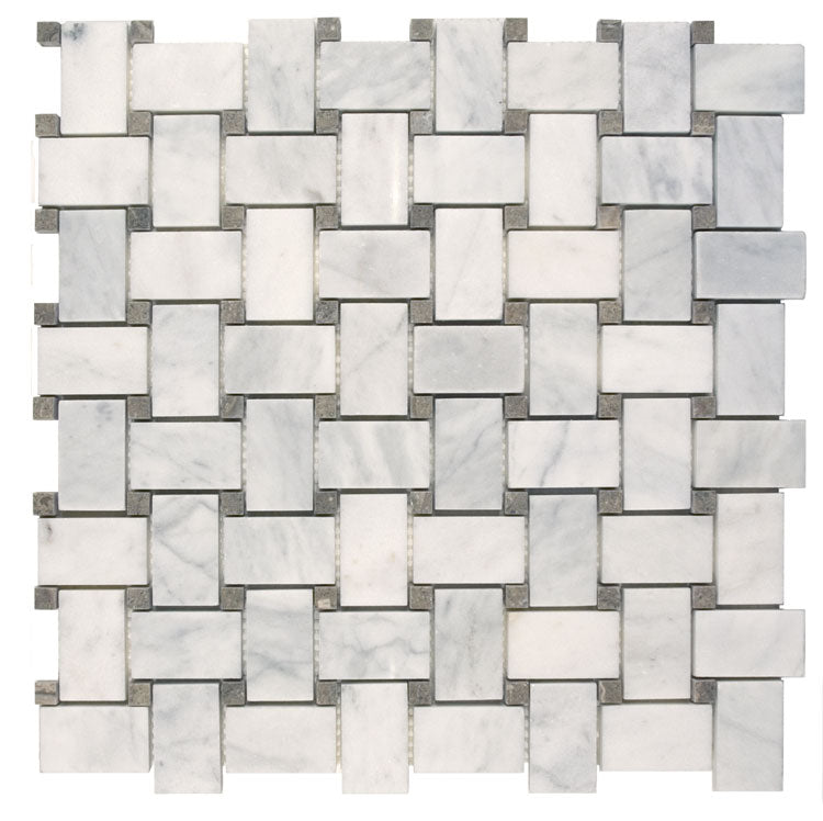 Casa Bianca, Seagrass Basketweave 1.2x2 Polished