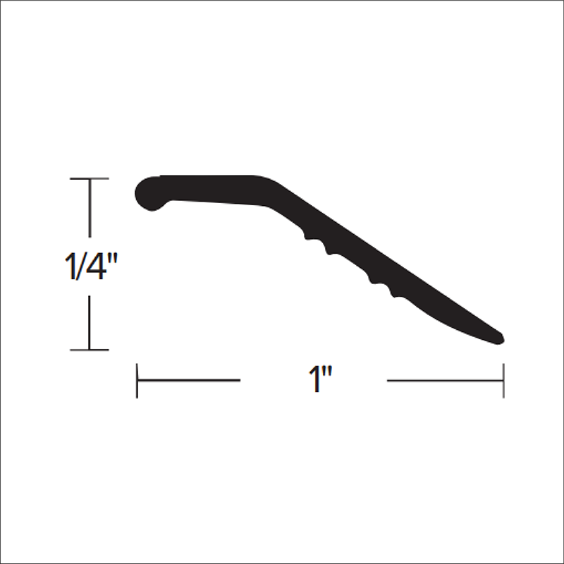 Flat Bar Hammered Nickel
