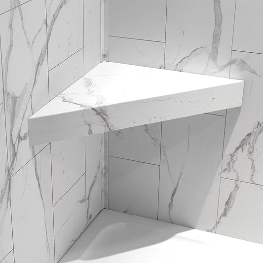Carrara Marble Bench 18x26