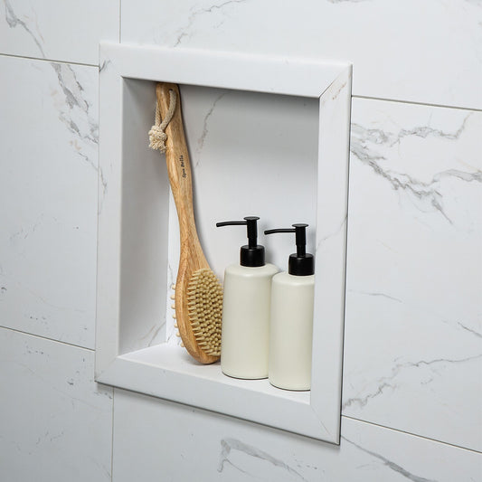 Carrara Marble Niche 12x14