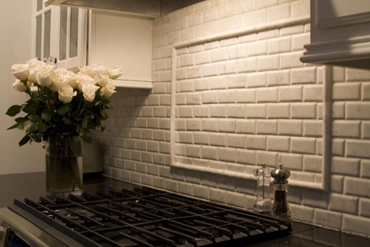 Casa Bianca Beveled 2x4 Polished