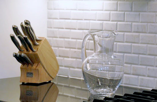 Casa Bianca Beveled 2x4 Polished