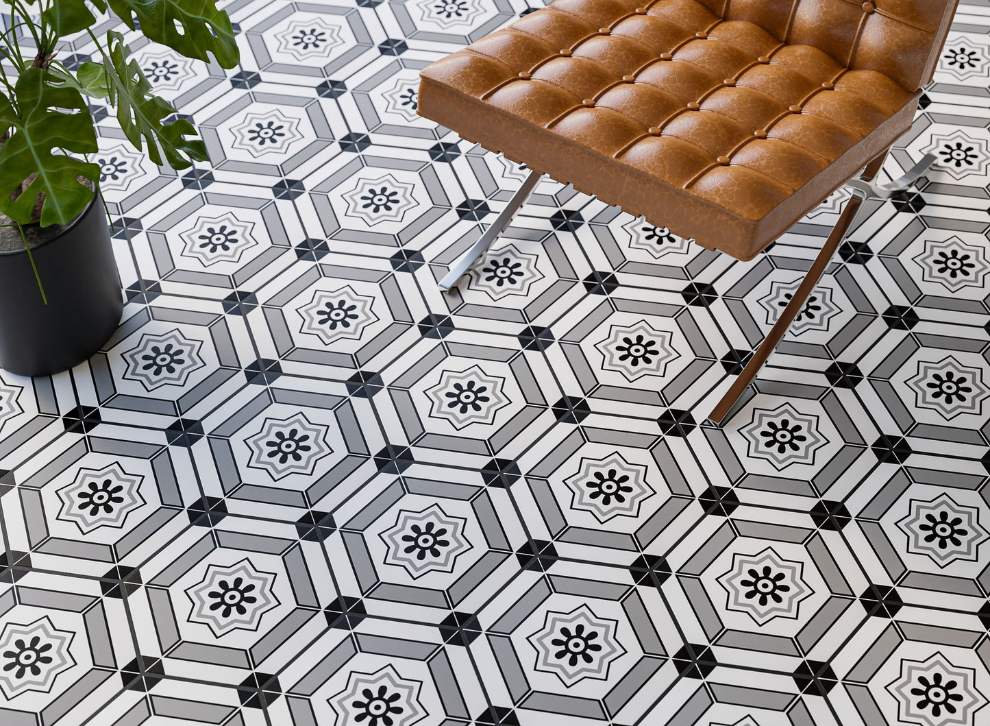 Cesto Di Fiori Hexagon 8x9