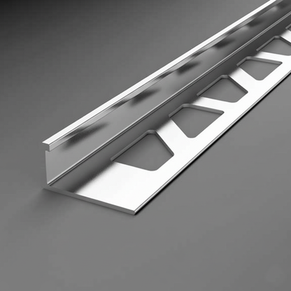 Chrome 2D Edge 3/8"