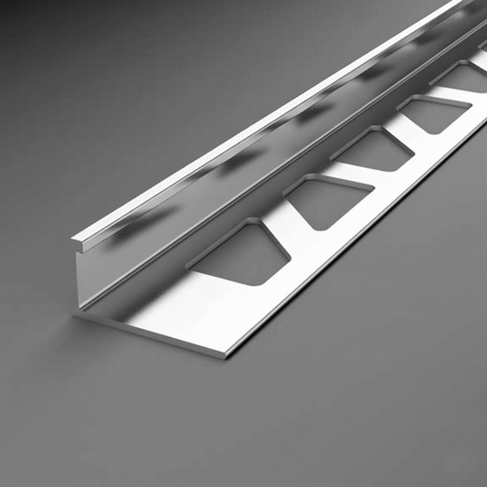 Chrome 2D Edge 3/8"