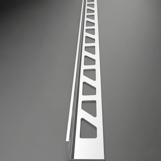 Chrome 2D Edge 3/8"