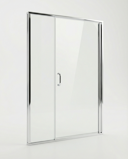 Chrome Door & Panel 48" x 68-5/8" AquaglideXP