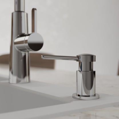 Chrome Soap Dispenser 11-3/4"