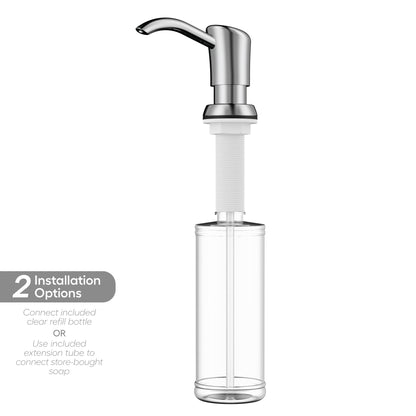 Chrome Soap Dispenser 12-1/8"
